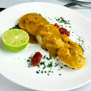 Calamars farcis aux crevettes