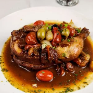 Poulet Dagorne aux olives et ses épices